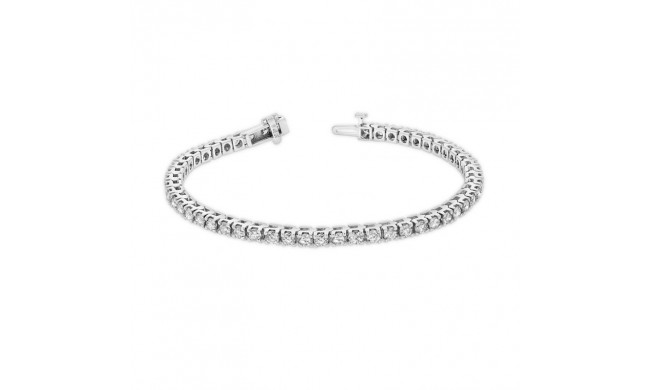 Louis Creations 14k White Gold Diamond Bracelet - BB44K