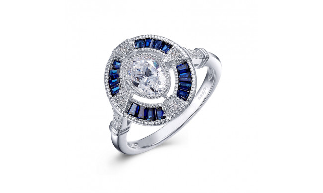 Lafonn Vintage Inspired Engagement Ring - R0395CSP05