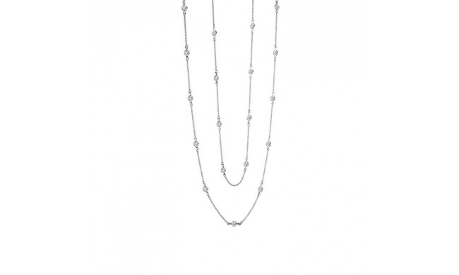 Lafonn Classic Station Necklace - N0016CLP48