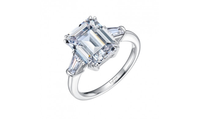 Lafonn Classic Three-Stone Engagement Ring - R0184CLP05