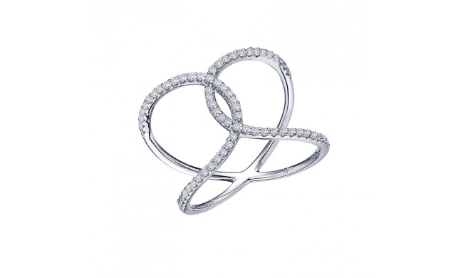 Lafonn Open Crisscross Ring - R0191CLP05