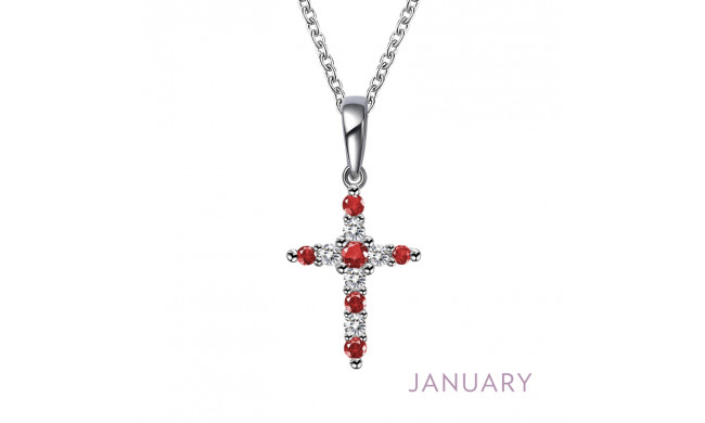 Lafonn January Birthstone Necklace - BP001GNP20