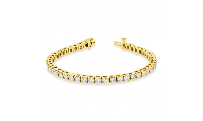 Louis Creations 14k Gold Diamond Bracelet - BB46K-YG