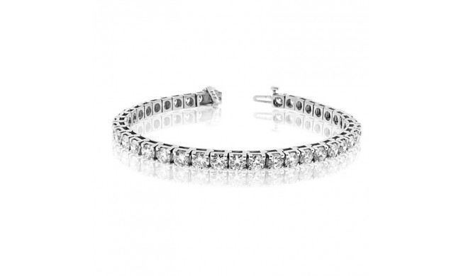 Louis Creations 14k White Gold Diamond Bracelet - BB4-300