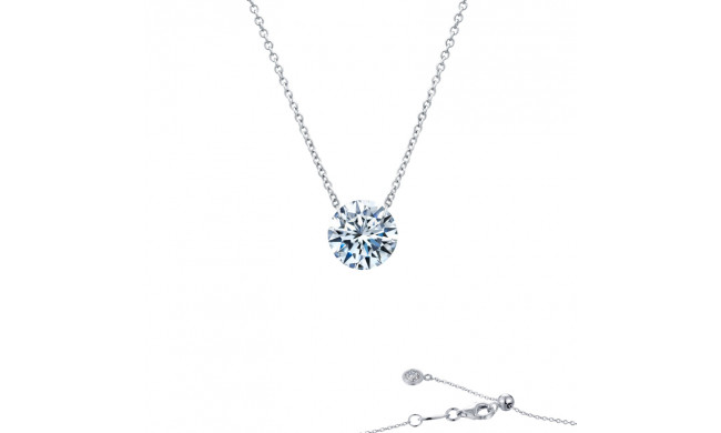 Lafonn Frameless Solitaire Necklace - N0070CLP18