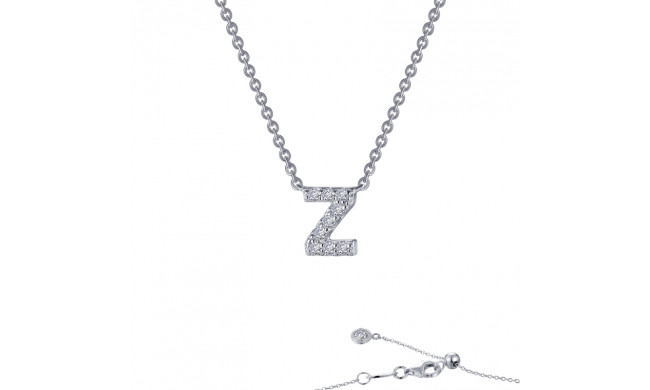 Lafonn Letter Z Pendant Necklace - 9N106CLP20