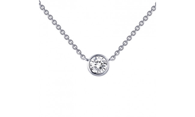 Lafonn 0.46 CTW Solitaire Necklace - N0030CLP18