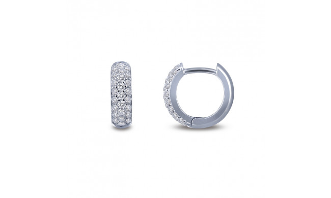 Lafonn 3-Row Huggie Hoop Earrings - E0199CLP00