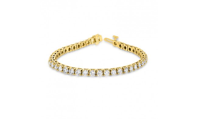 Louis Creations 14k Gold Diamond Bracelet - BB48K-YG
