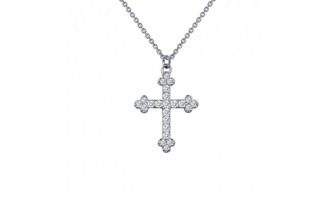 Lafonn 0.35 CTW Cross Necklace - 9N025CLP18