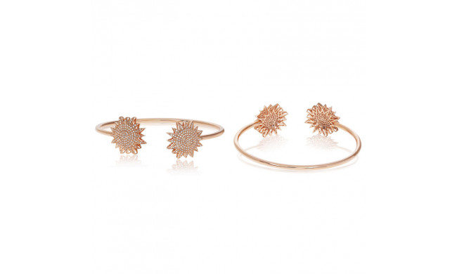 Roman & Jules 14k Rose Gold Bangles - GB2535-2