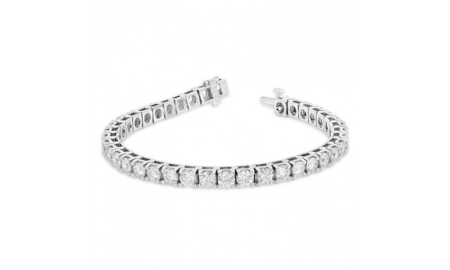 Louis Creations 14k White Gold Diamond Bracelet - BB410K
