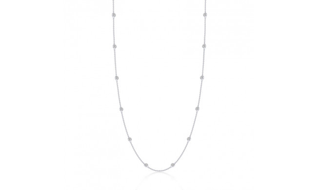 Lafonn 0.73 CTW Station Necklace - N0219CLP18