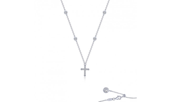 Lafonn 0.41 CTW Cross Necklace - N0222CLP20