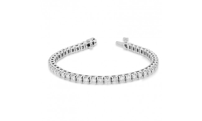 Louis Creations 14k White Gold Diamond Bracelet - BB46K