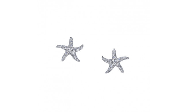 Lafonn Starfish Stud Earrings - E0428CLP00