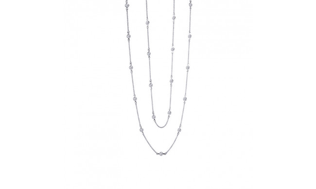 Lafonn Classic Station Necklace - N0016CLP36