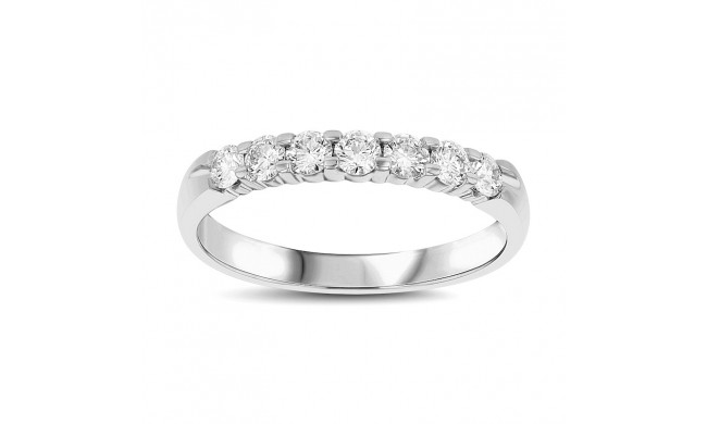 Louis Creations 14k White Gold Anniversary Wedding Band - CR212-050