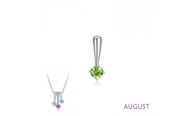 Lafonn August Birthstone Love Pendant - BP004PDP00