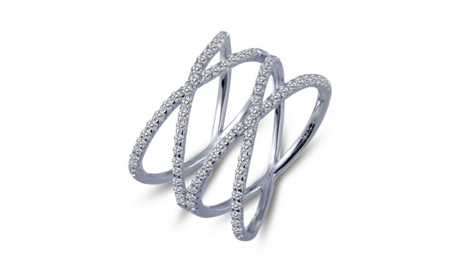 Lafonn Double Crisscross Ring - R0172CLP05