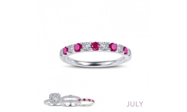 Lafonn July Birthstone Ring - BR004RBP05