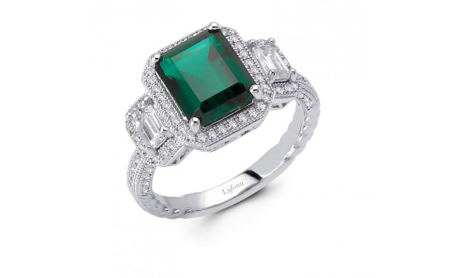 Lafonn Three-Stone Anniversary Ring - R0070CEP05