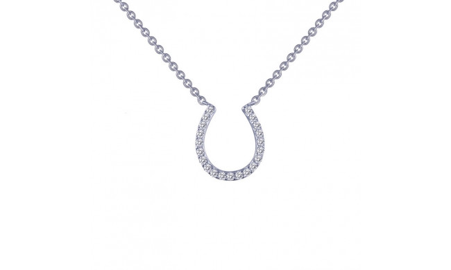 Lafonn 0.21 CTW Horseshoe Necklace - N0026CLP18