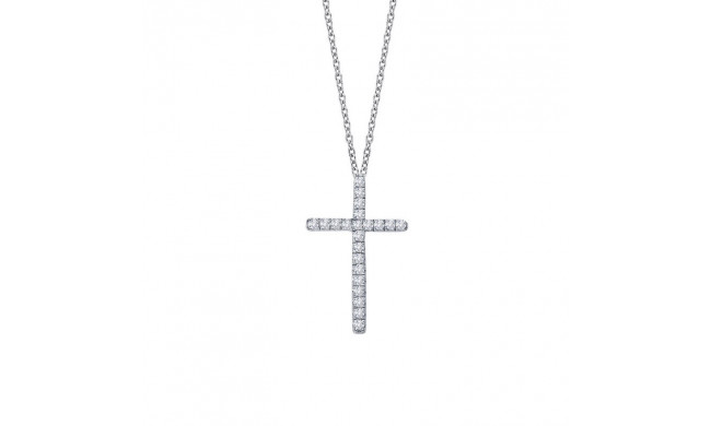 Lafonn 0.22 CTW Cross Necklace - P0072CLP18