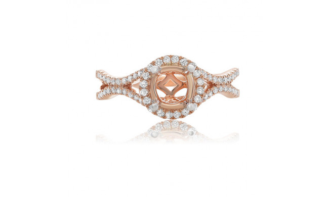 Roman & Jules 14k Two-Tone Diamond Engagement Ring - kr1663r
