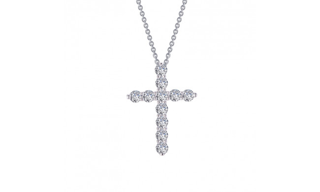 Lafonn 1.87 CTW Cross Necklace - P2014CLP18