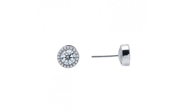 Lafonn 0.8 CTW Halo Stud Earrings - E2001CLP00