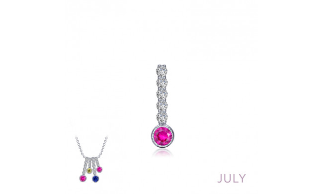 Lafonn July Birthstone Love Pendant - BP003RBP00