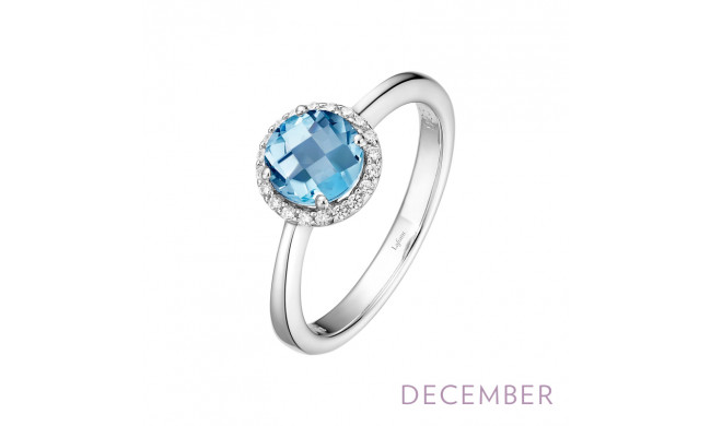 Lafonn December Birthstone Ring - BR001BTP05