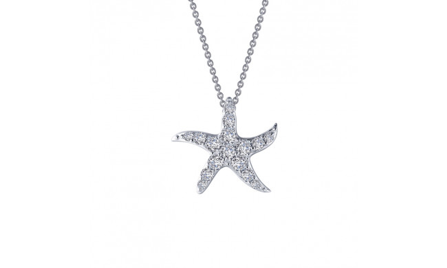Lafonn Whimsical Starfish Necklace - N0177CLP20