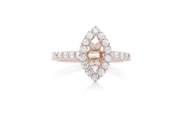 Roman & Jules 14k Two-Tone Diamond Engagement Ring - kr3605r