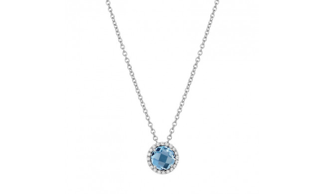 Lafonn December Birthstone Necklace - BN001BTP18