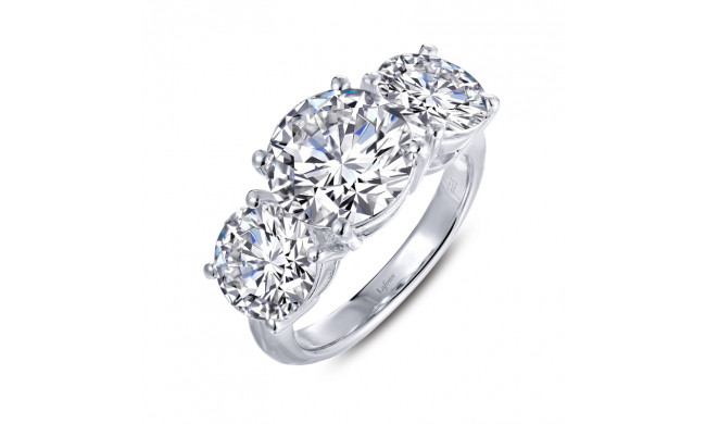 Lafonn Three-Stone Engagement Ring - 8R017CLP05