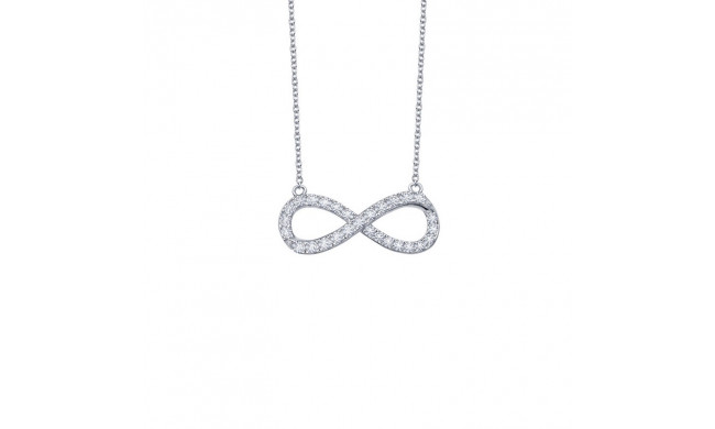 Lafonn 0.33 CTW Infinity Necklace - N0017CLP18