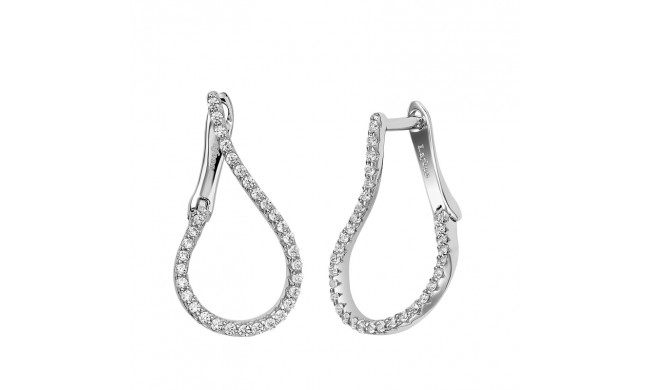 Lafonn Infinity Hoop Earrings - E0241CLP00