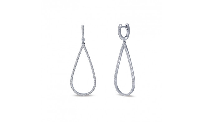 Lafonn Pave Dangle Earrings - E0217CLP00