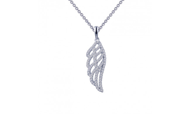 Lafonn Angel Wing Pendant Necklace - P0173CLP18