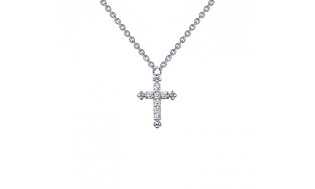 Lafonn 0.07 CTW Cross Necklace - 9N023CLP18