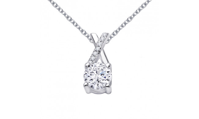 Lafonn 1.1 CTW Kiss X Necklace - P2013CLP18