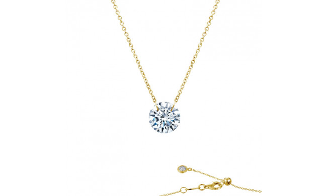 Lafonn Frameless Solitaire Necklace - N0070CLG18