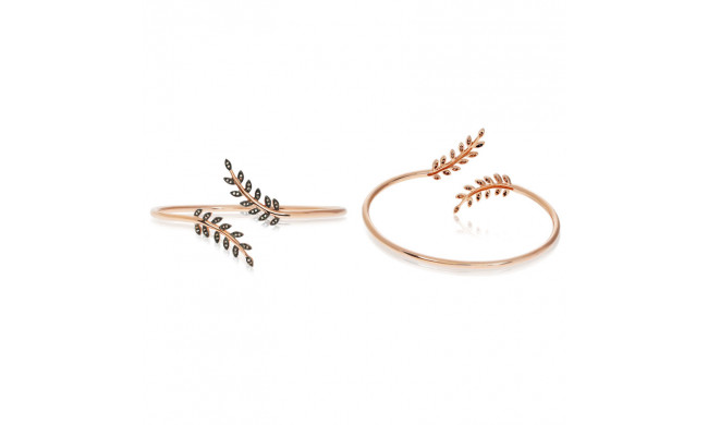 Roman & Jules 14k Rose Gold Bangles - GB2534-2