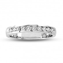 Louis Creations 14k White Gold Anniversary Wedding Band - RL656-020