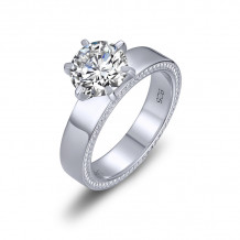 Lafonn 2.04 CTW Solitaire Ring - R0433CLP05