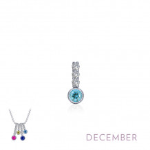 Lafonn December Birthstone Love Pendant - BP002BTP00