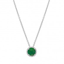 Lafonn May Birthstone Necklace - BN001EMP18