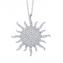 Lafonn Sunburst Pendant Necklace - P3001CLP18